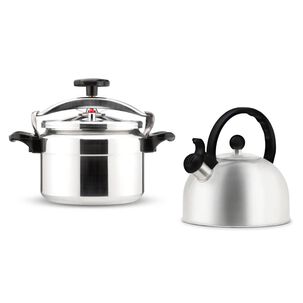 Olla A Presión Wens Serie 200-8A / 8 Litros + Tetera Wens Sicilia / 2,5 Litros