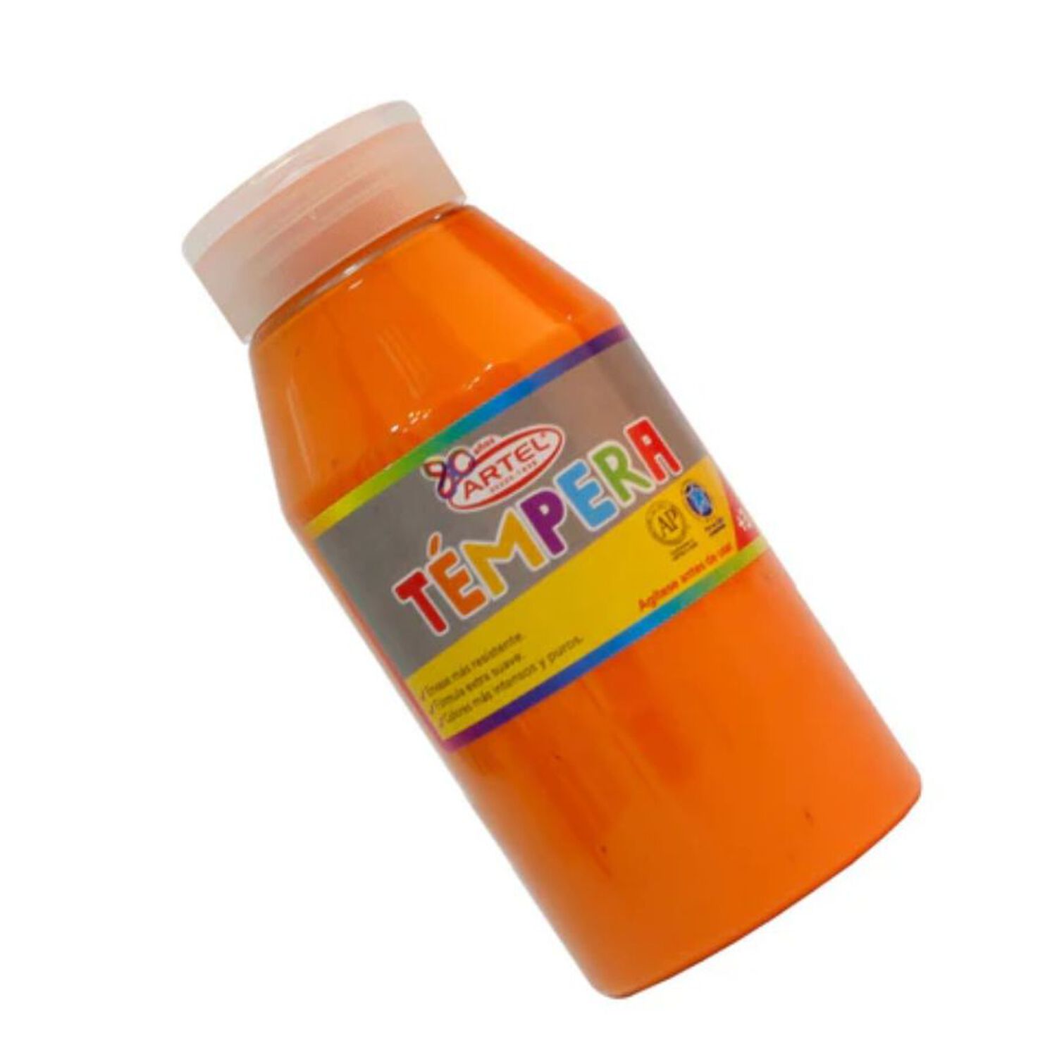 Frasco 500ml Tempera Naranja 77 image number 1.0