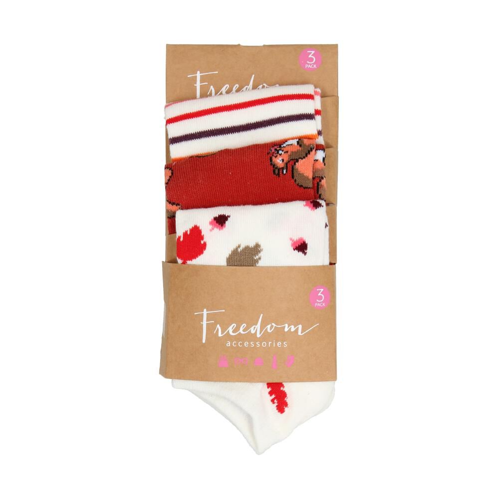 Pack Calcetines Mujer Freedom / 3 Pares image number 0.0