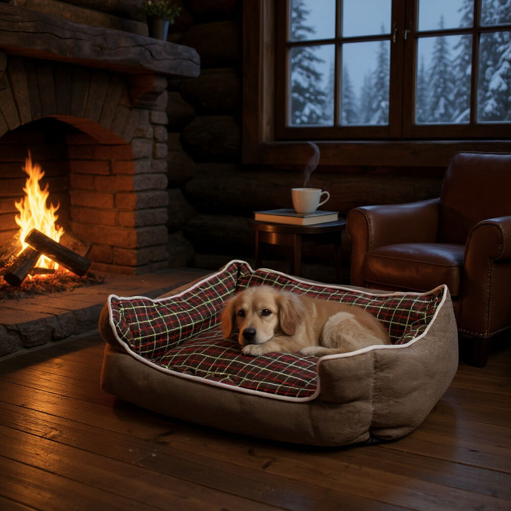 Cama Para Mascotas Espuma - Talla L (cafe) image number 0.0