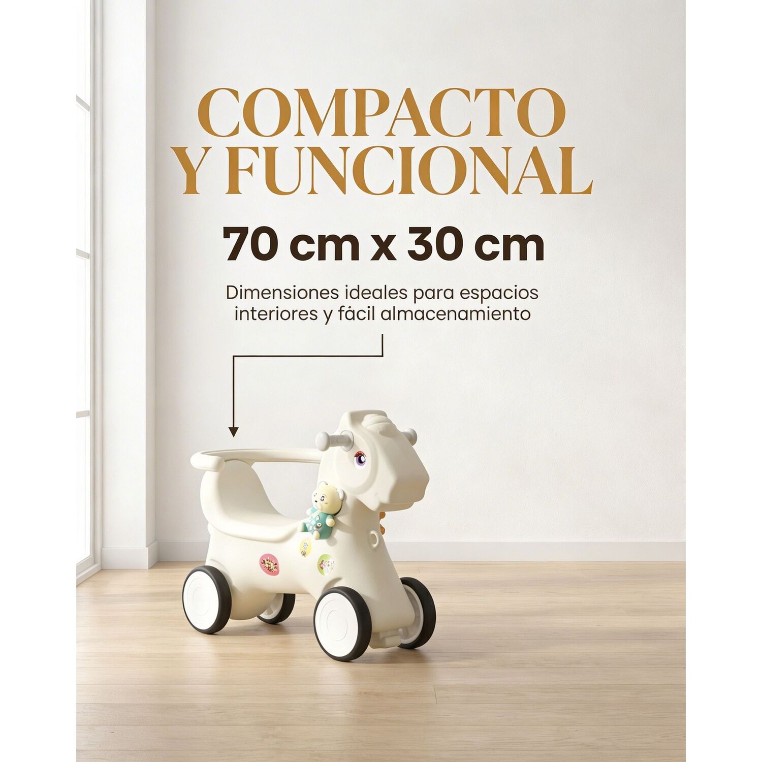 Balancin Caballito De Plastico Infantil Ni&ntilde;o image number 5.0