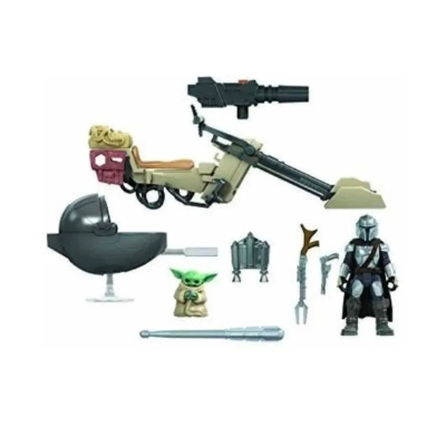 Speeder Bike The Mandalorian Star Wars Mission Fleet image number 1.0
