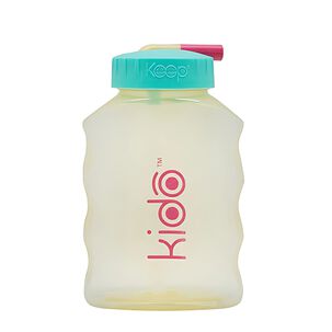 Botella Toma Jugo Niños Bombilla Kido Colores - Ps