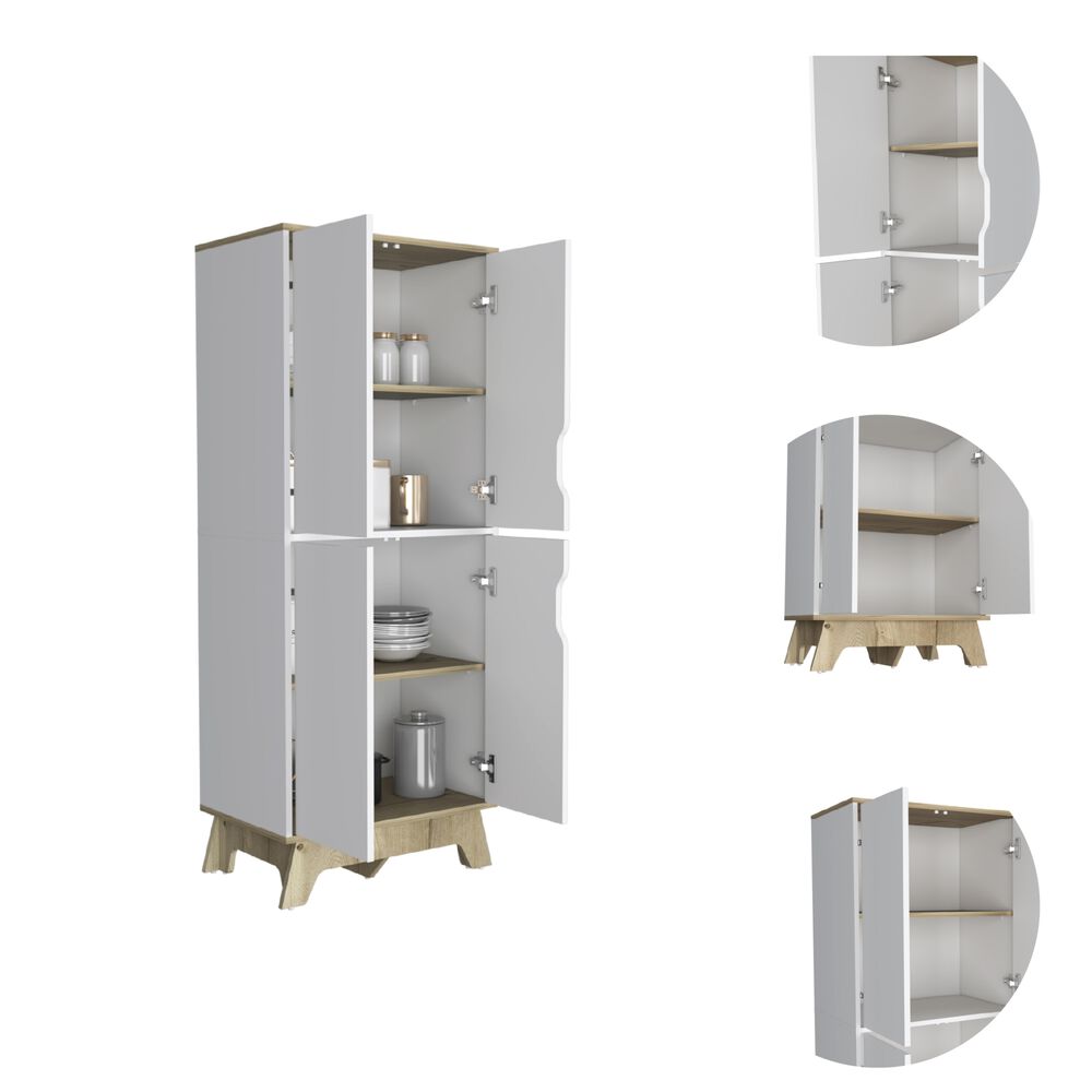 Mueble Alacena 4 Puertas Fm-001b Blanco image number 3.0