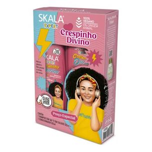 Kit Shampoo Y Acond Kids Crespinho Divino Skala Expert 650ml