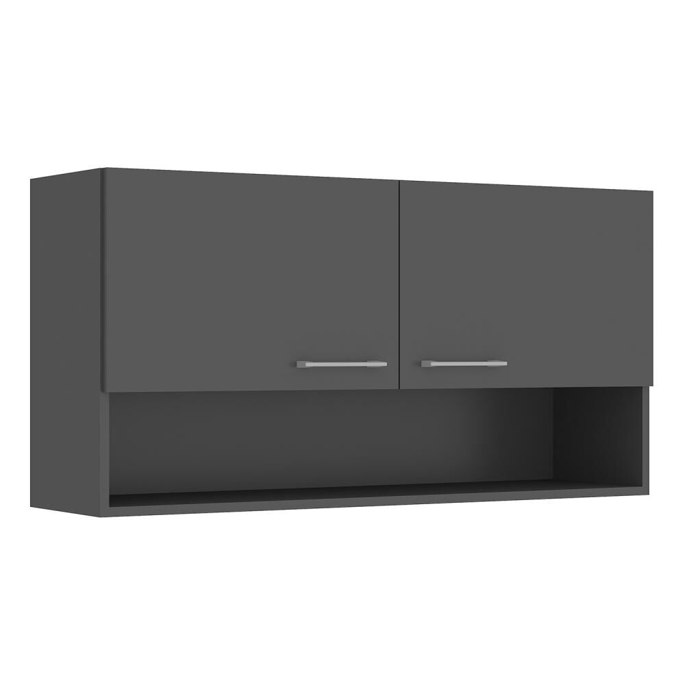 Mueble De Cocina Aereo Evandro Vekkahome Grafito 105 Cm image number 1.0