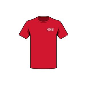 SRAM POLERA SRAM MANGA CORTA S2206 ROJO