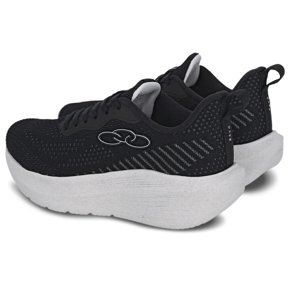 Zapatilla Adolescente Rayo Negro/blanco image number 3.0