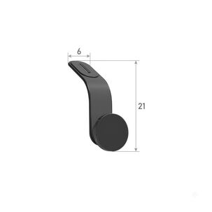 Soporte Magnetico Auto Celular Im&aacute;n Flexible Universal