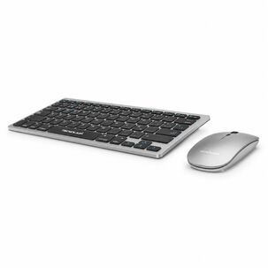Kit Teclado Y Mouse Inal&aacute;mbrico Conexi&oacute;n Bluetooth + Usb 2g