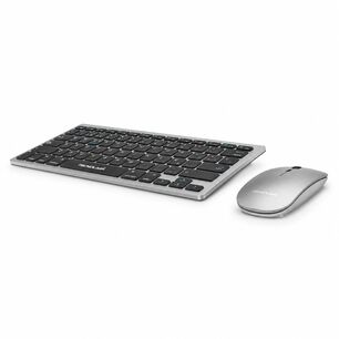 Kit Teclado Y Mouse Inal&aacute;mbrico Conexi&oacute;n Bluetooth + Usb 2g
