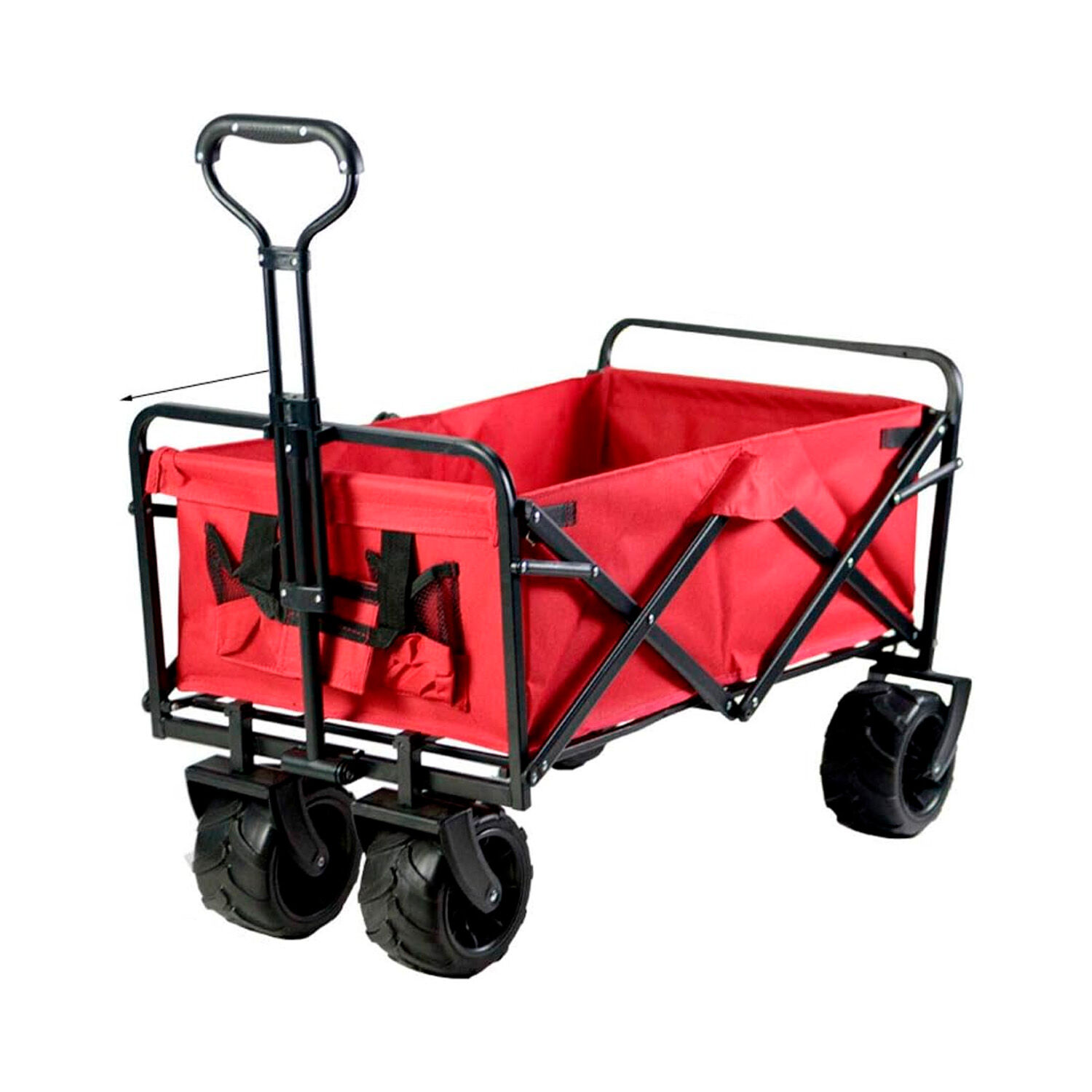 Carro Plegable De Transporte Con Ruedas Grandes image number 0.0