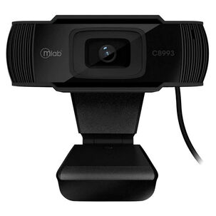 Cámara Web Microlab Meet Webcam Hd C8993 Hd 30fps Color Negro