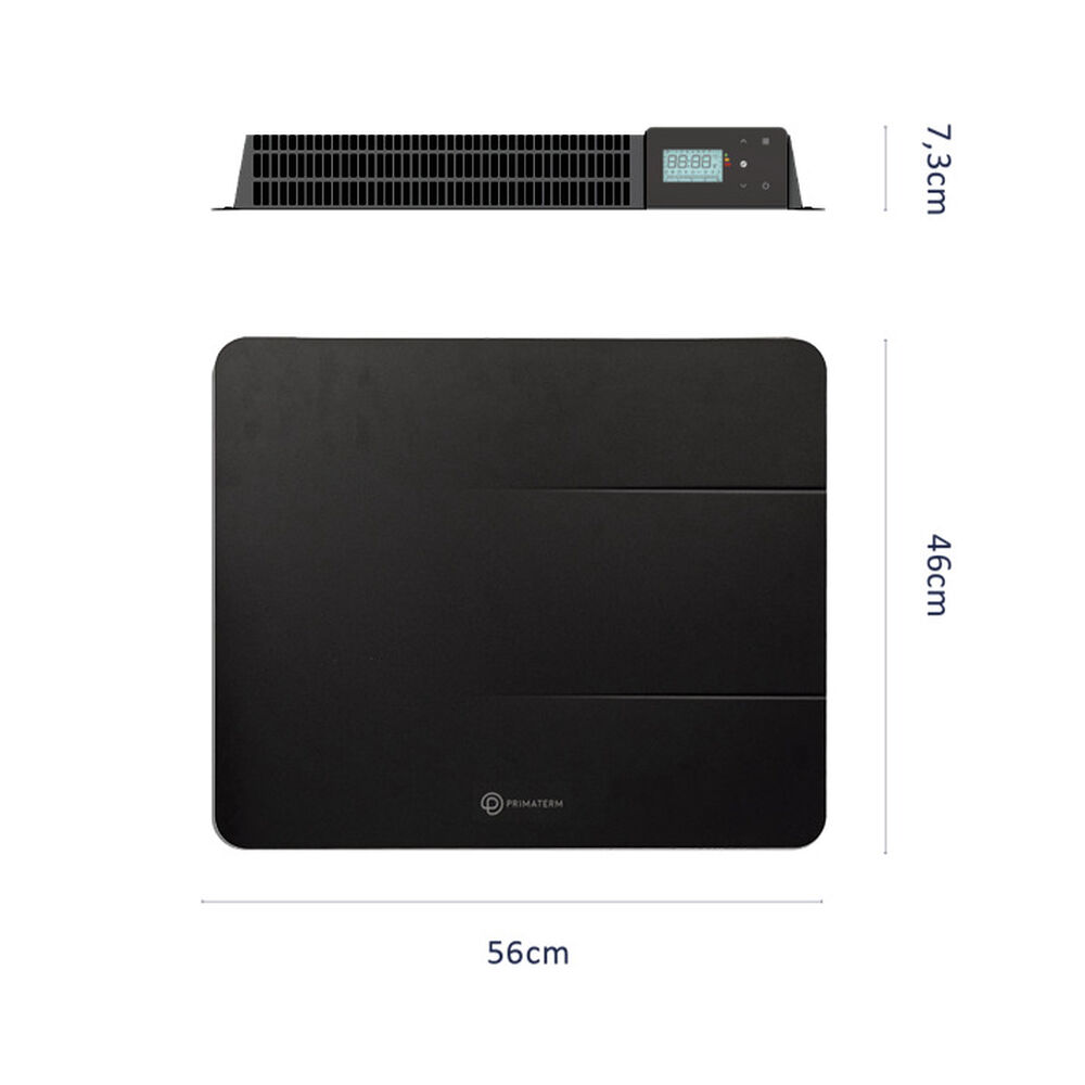 Estufa Radiador Calefactor &Oacute;nix Cer&aacute;mico Wifi Antracita 1000w Primaterm image number 2.0