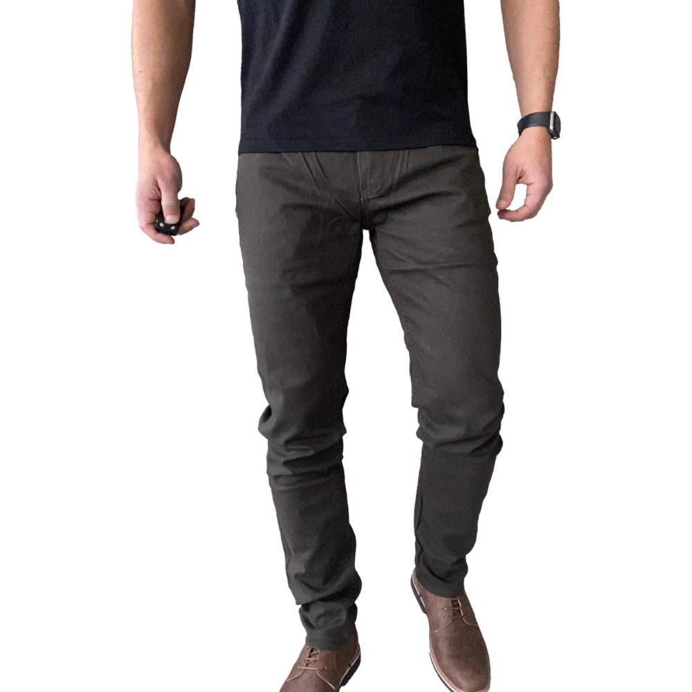 Pantalón Tela Elasticado Slim Fit Colores image number 22.0