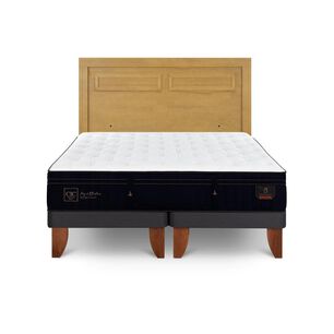 Cama Europea Cic Linea Premium / King / Base Dividida + Respaldo