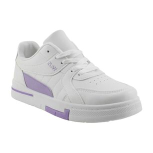 Zapatilla Urbana Mujer New Walk Zapatilla Urbana Blanco/morado