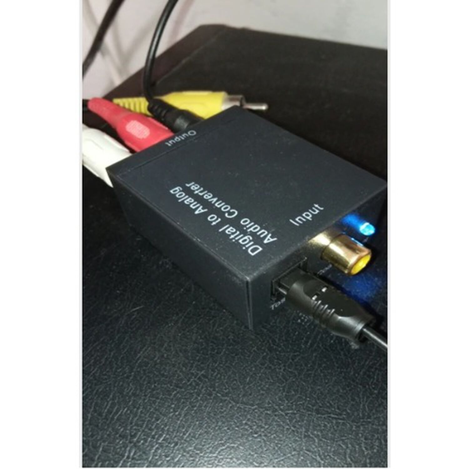Adaptador Optico A Rca Convertidor Audio Optico Para Tv Amplificador Conversor Rca A Optical image number 6.0