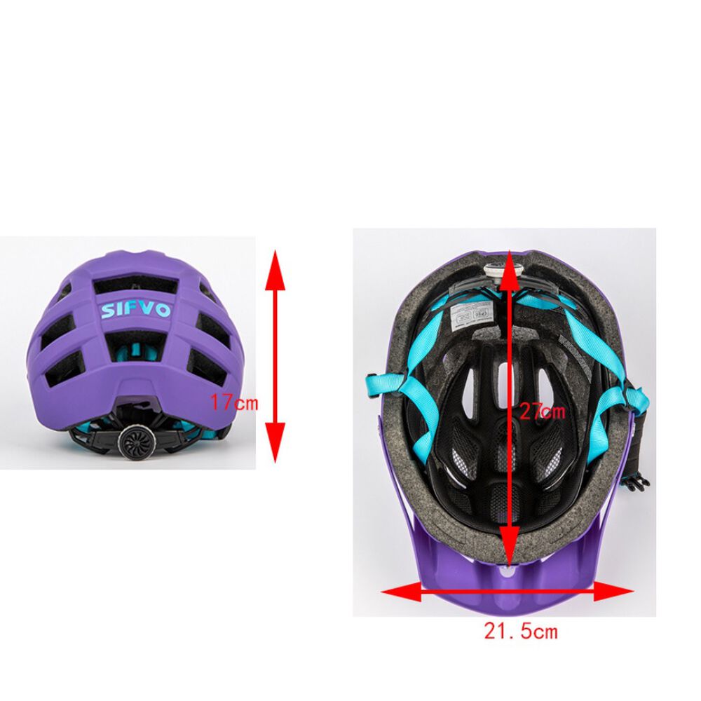 Casco Bicicleta Niños Sifvo Azul image number 5.0