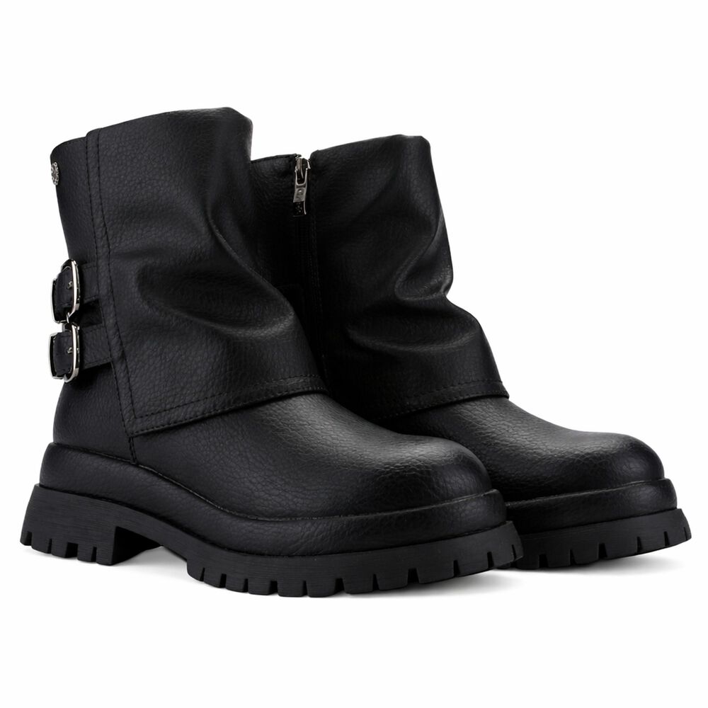 Botin Negro Mujer Casual Chalada Krep image number 4.0