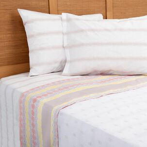 Sábana Mashini 180 Hilos 2 Plazas Citrus