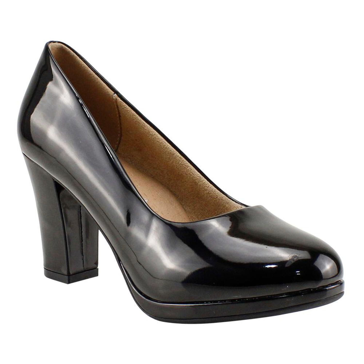 Zapato Con Taco New Walk Black image number 1.0