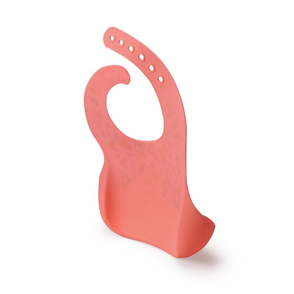 Babero De Silicona Fisher Price Yummy Rosa Bb1186 image number 4.0