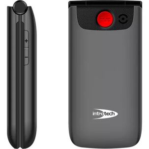 Teléfono Almeja Para Adultos Introtech Senior 4g Clamshell Negro