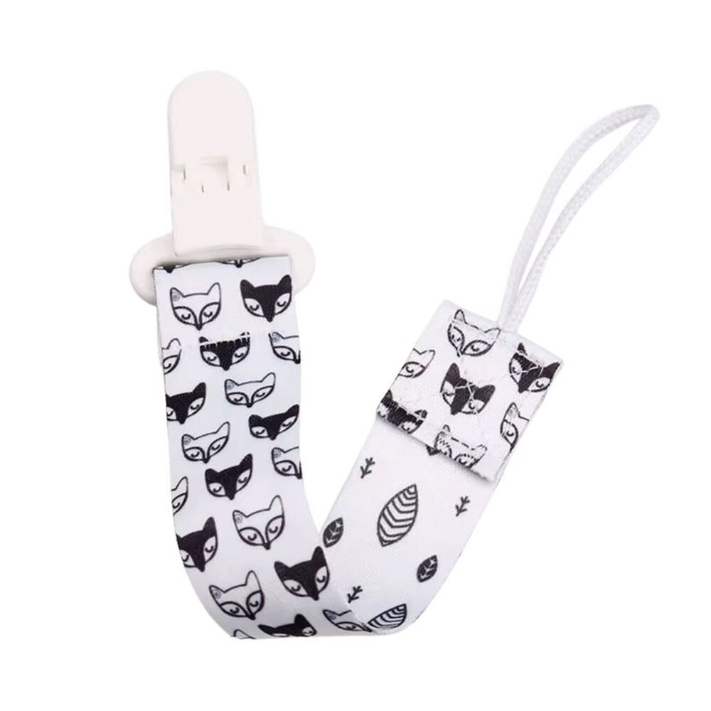 Porta Chupete De Cinta Clips De Tela Para Bebe Afirma Tete image number 0.0