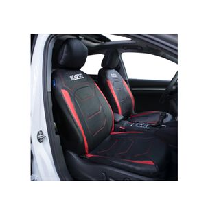 Fundas Cubreasiento Sparco Universal Rojo Poliester 406- Sp