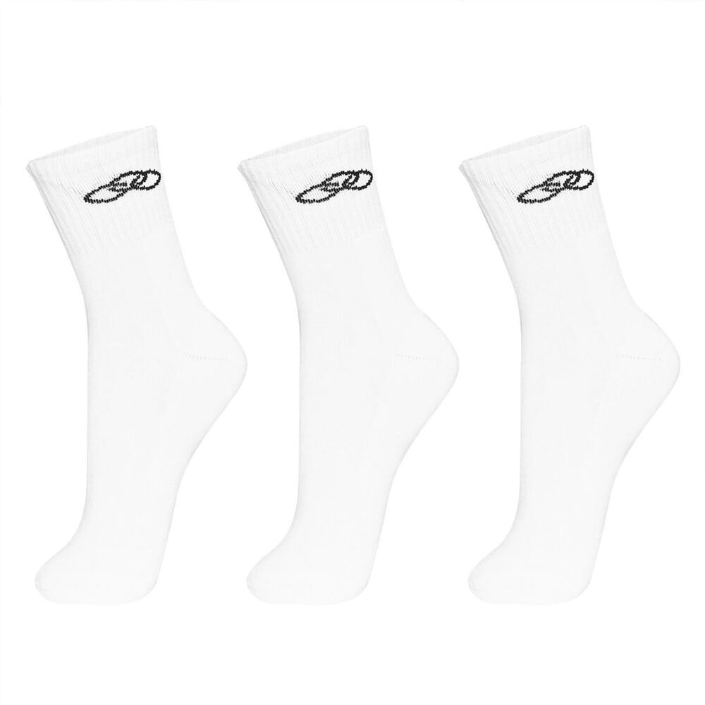 Tripack Calcetines Medios Blanco Hombre 40-45 image number 3.0