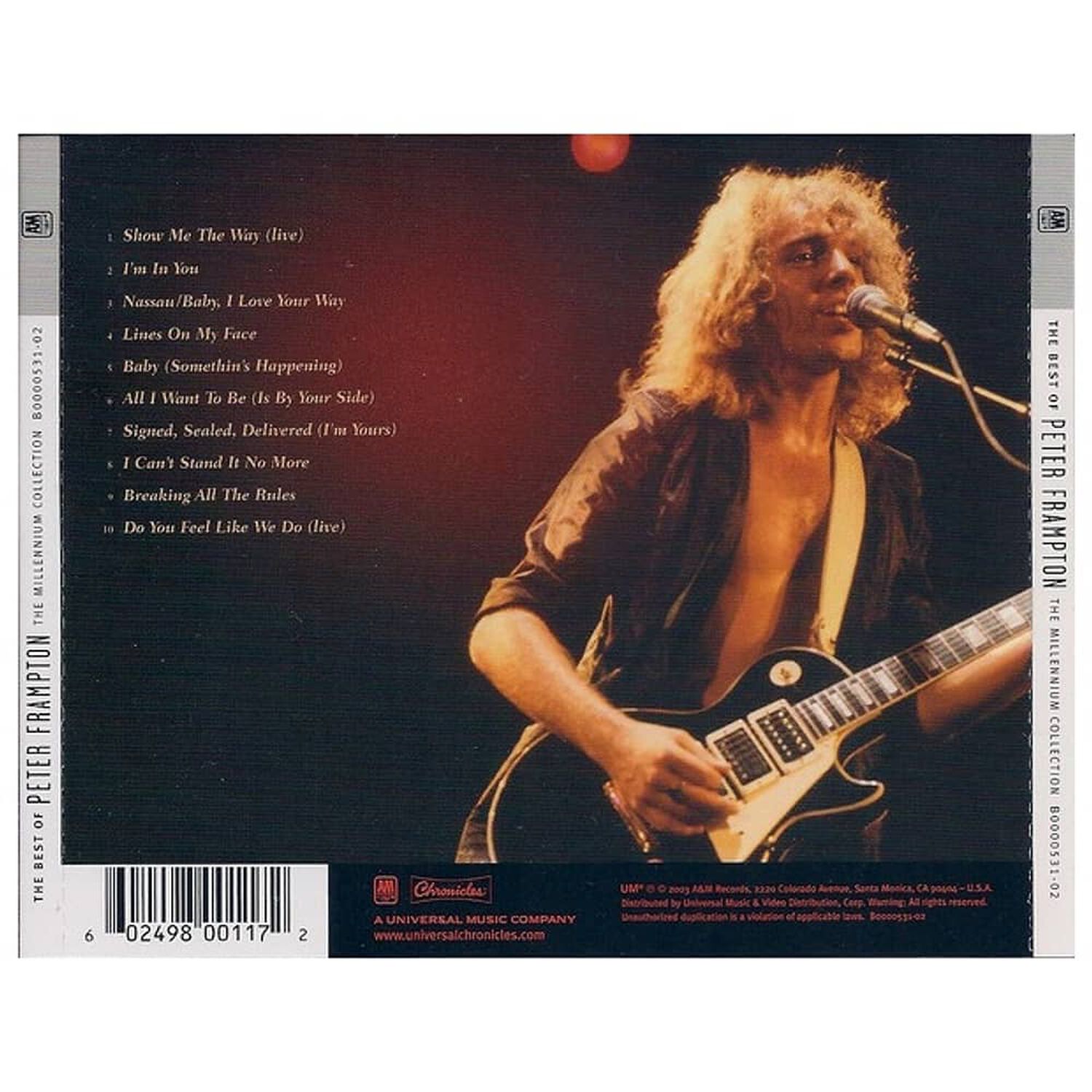 Peter Frampton - Best Of 20th | Cd image number 1.0