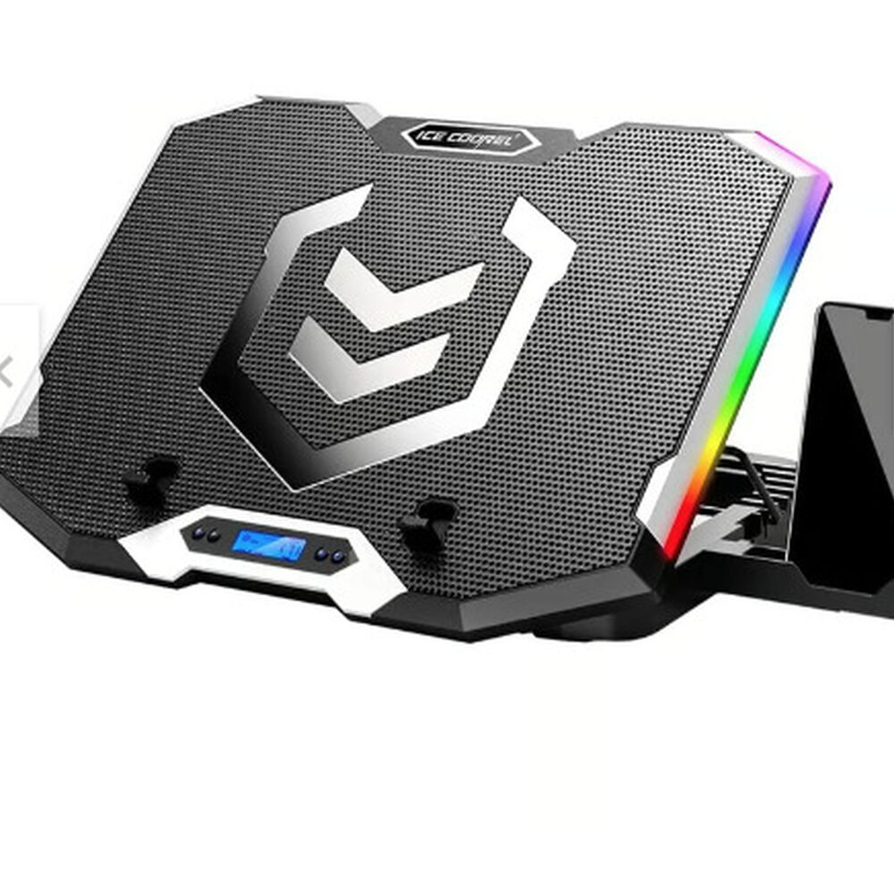 Base Ventilador Notebook Enfriador 6 Vent Rgb 14-17 Pulgadas image number 0.0