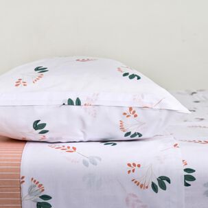 Juego De Sábanas American Family By Cannon Ninfa / 1.5 Plazas / 144 Hilos