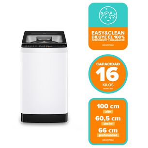 Lavadora Autom&aacute;tica 16kg Carga Superior Mdwmt16w Blanca