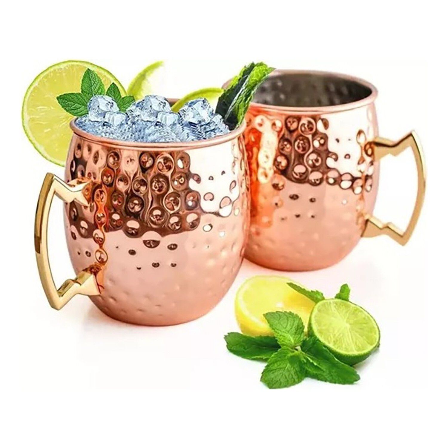 Mug De Cobre 550ml Para Moscow Mule Y Cocteles Veraniegos image number 3.0