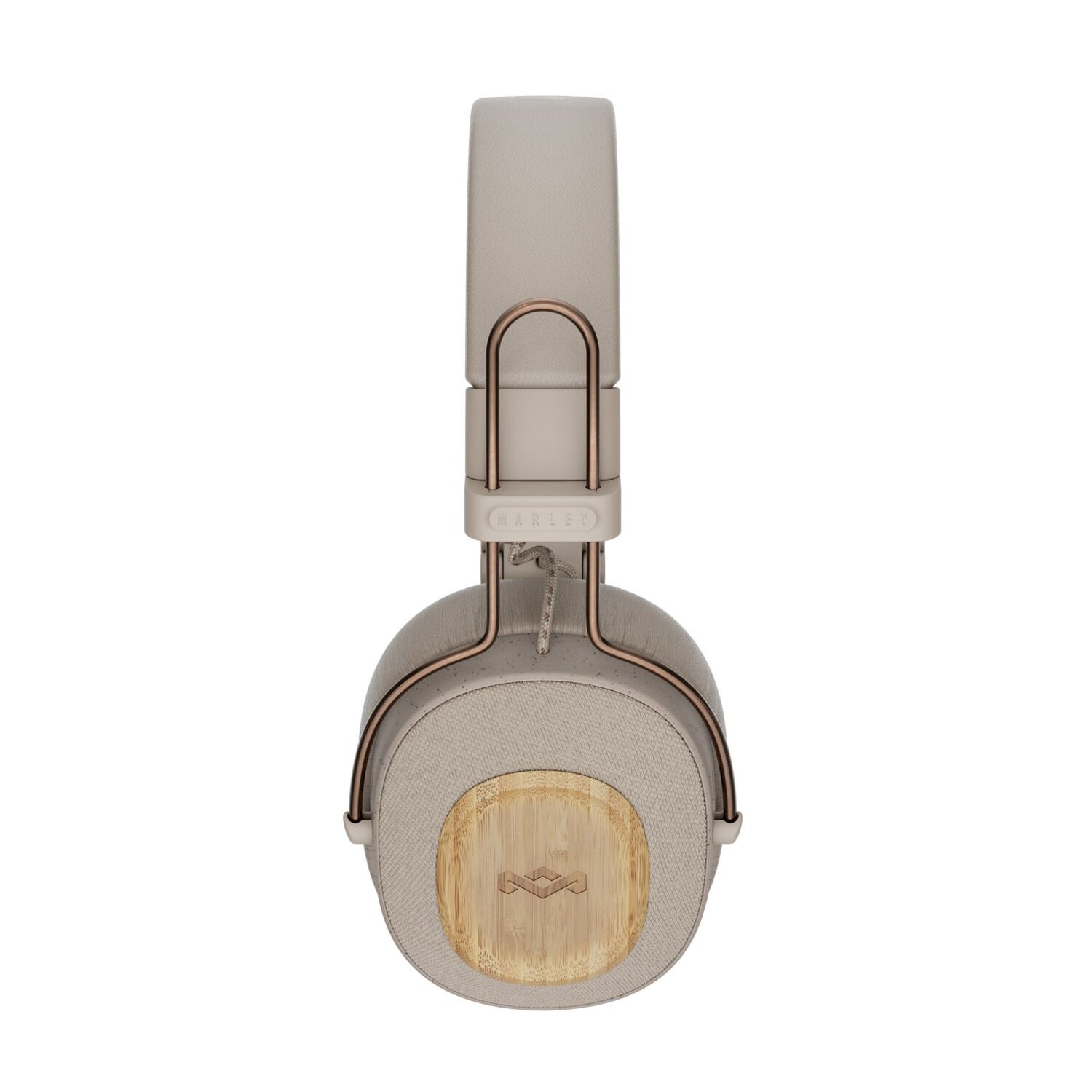 Aud&iacute;fonos Bluetooth Positive Vibration Riddim Cream Marley image number 1.0