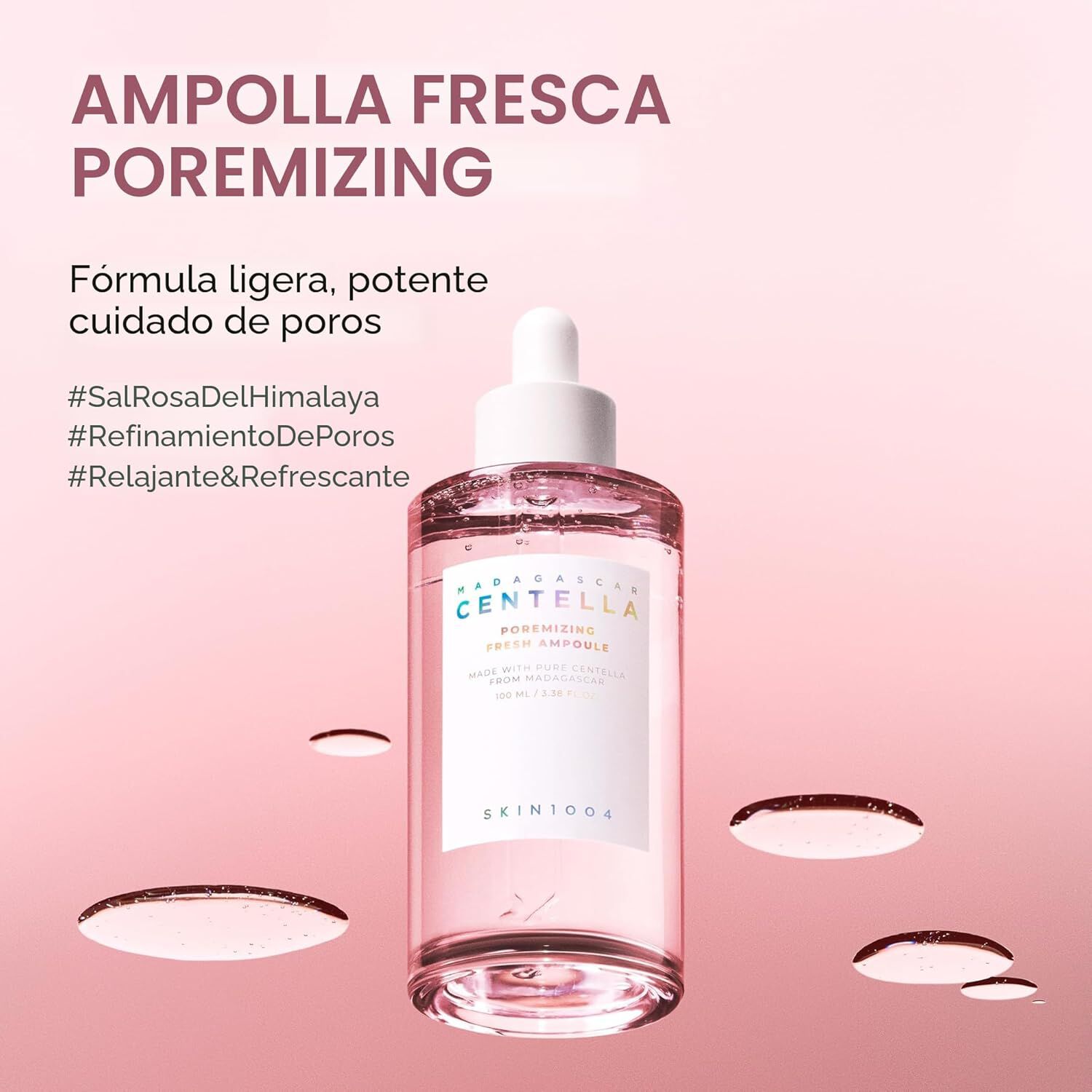 Madagascar Centella Poremizing Fresh Ampoule (skin1004) - 100ml Serum Poros Dilatados image number 3.0