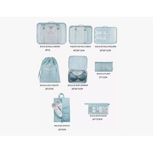 Organizador Maleta Set 8 Bolsas
