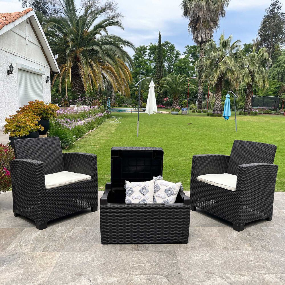 Juego Terraza &Aacute;lamo D&uacute;o Chocolate image number 3.0