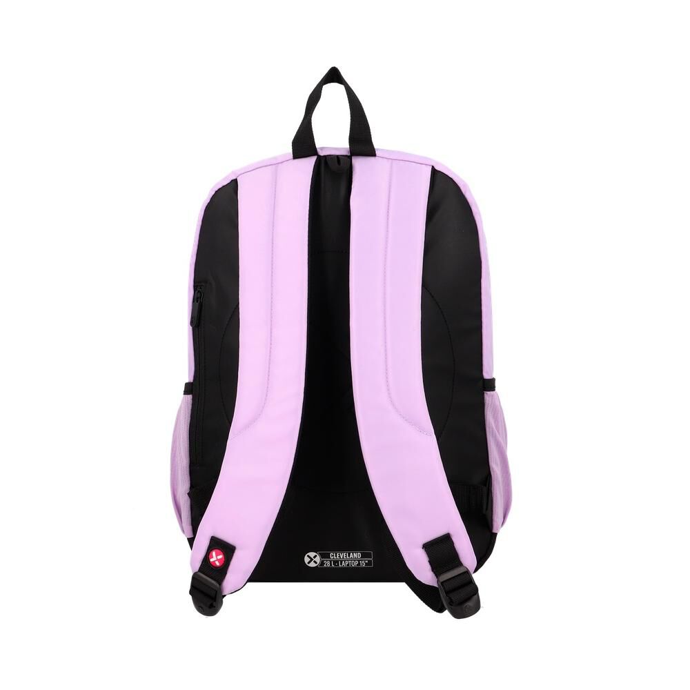 Mochila Notebook Xtrem Cleveland 6xt Lila/negro 15" image number 2.0
