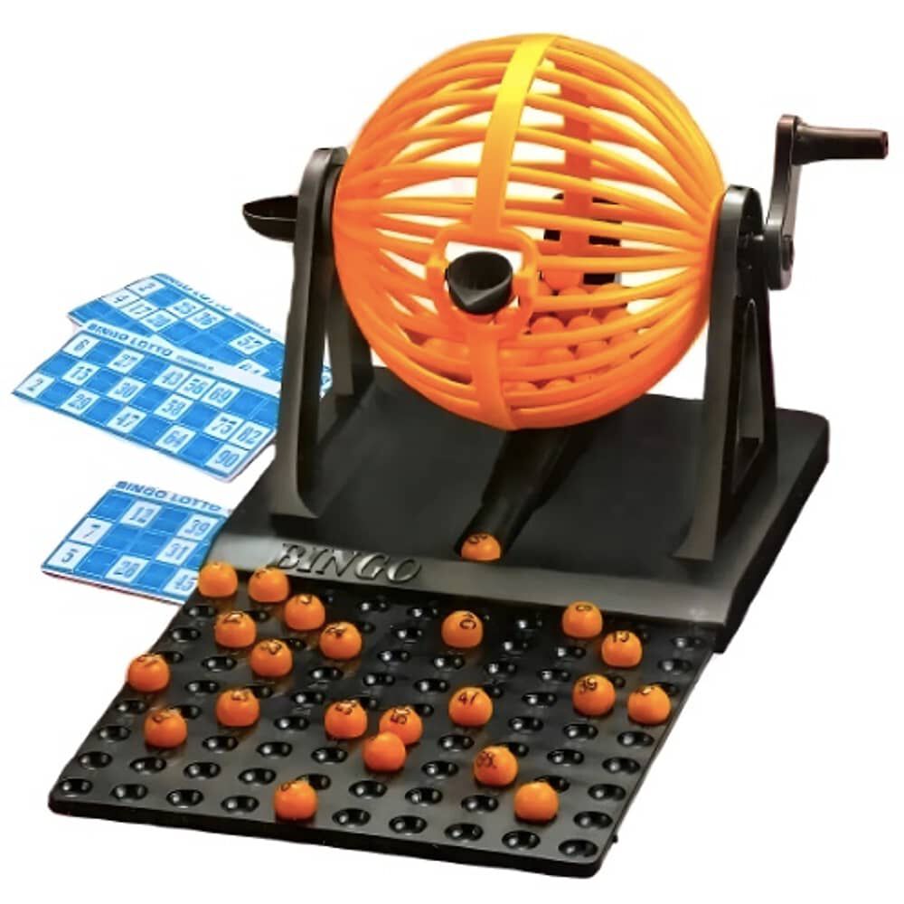 Bingo Completo Incluye Tombola Fichas Pelotas Premium image number 0.0