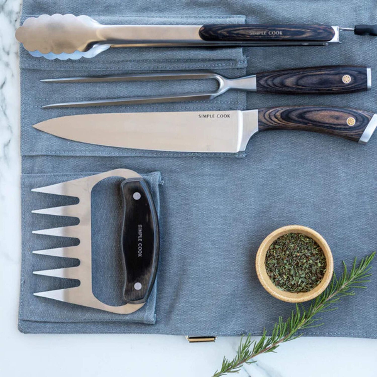 Set Estuche Accesorios Bbq Simplecook image number 2.0