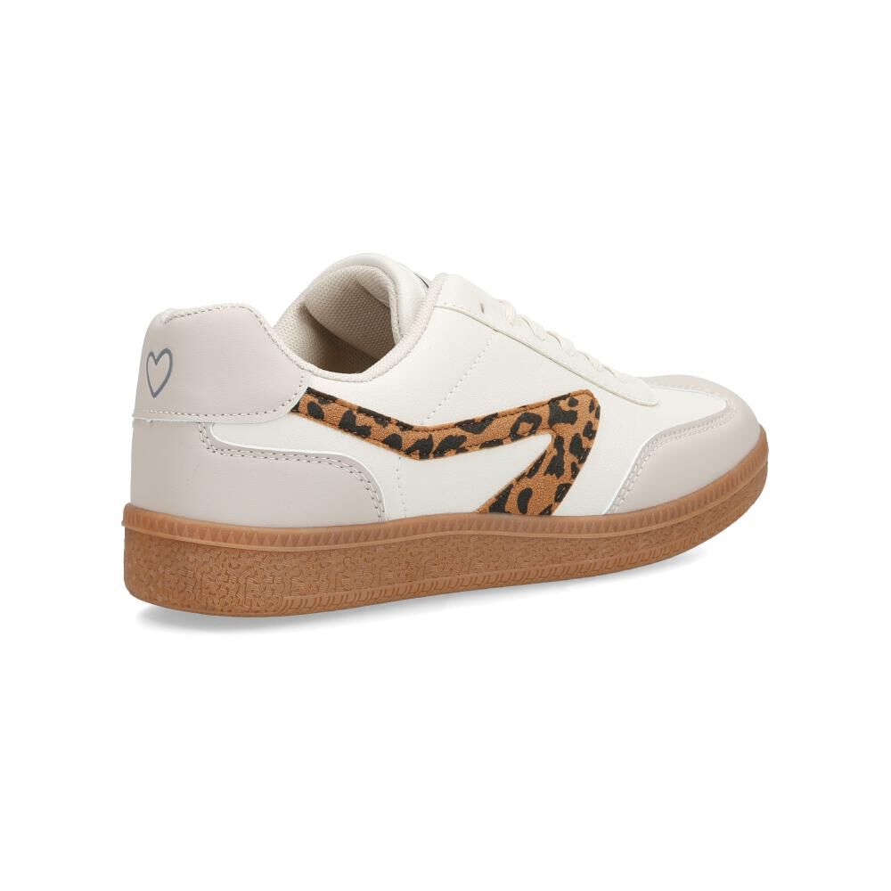 Zapatilla Urbana Mujer Freedom Beige image number 3.0