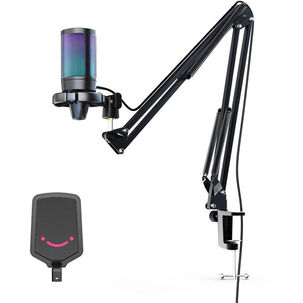 Kit Microfono Profesional Gamer Fifine A6t RGB - Crazygames