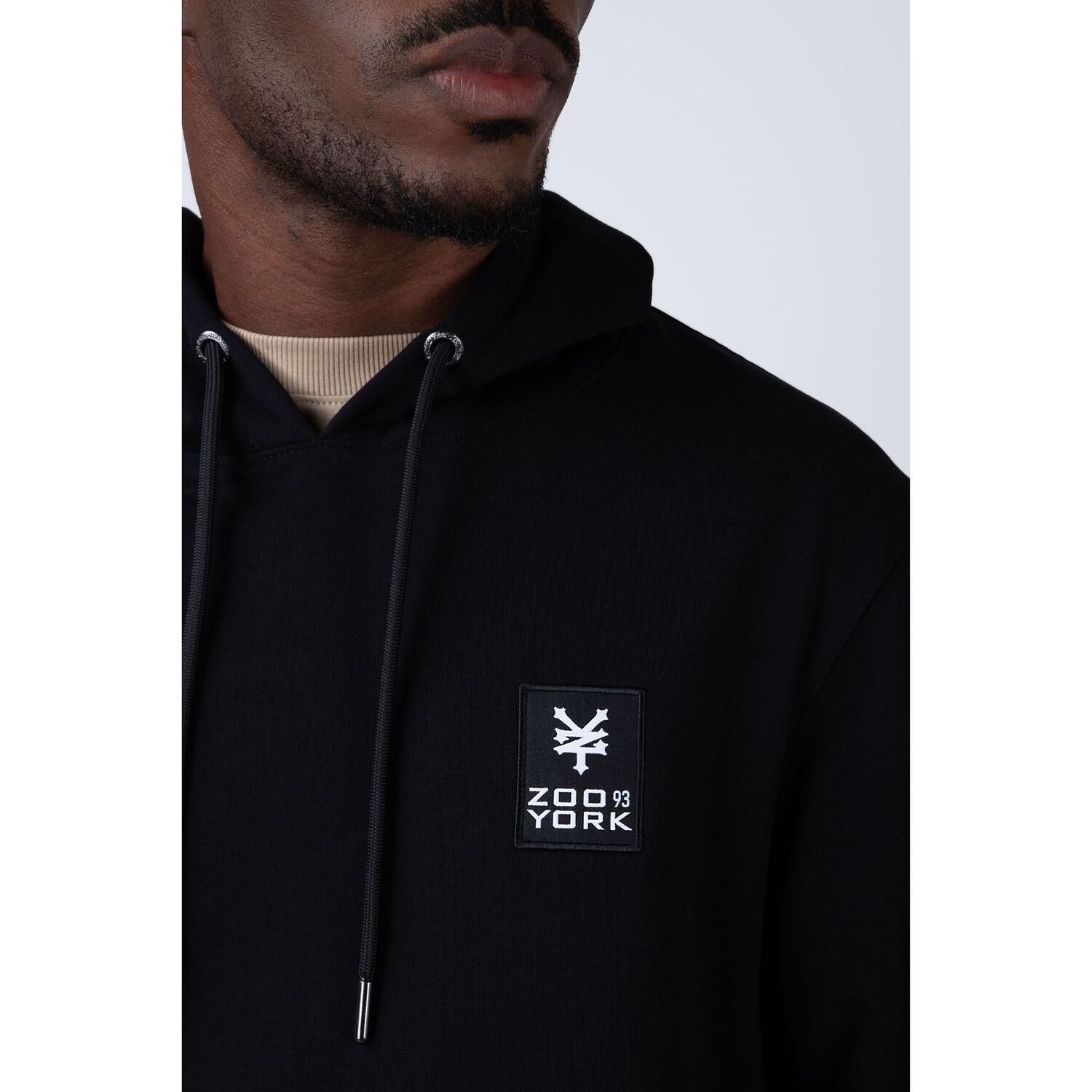 Poleron Hood Hombre Minimal Zoo York image number 4.0