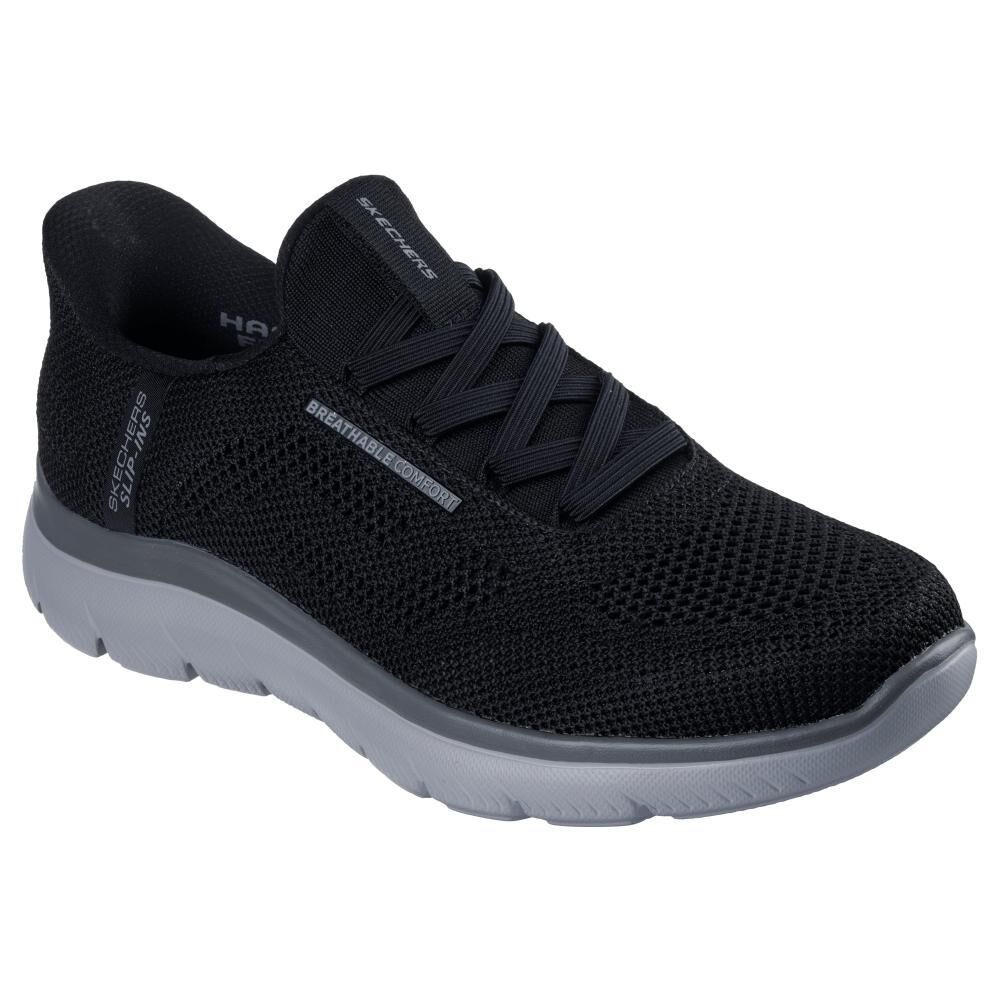 Zapatilla Urbana Hombre Skechers Summits - Perfo Bkcc image number 3.0