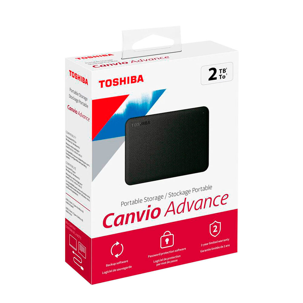 Disco Duro Externo Toshiba Canvio Advance 2tb Hdtca20xk3aa image number 3.0