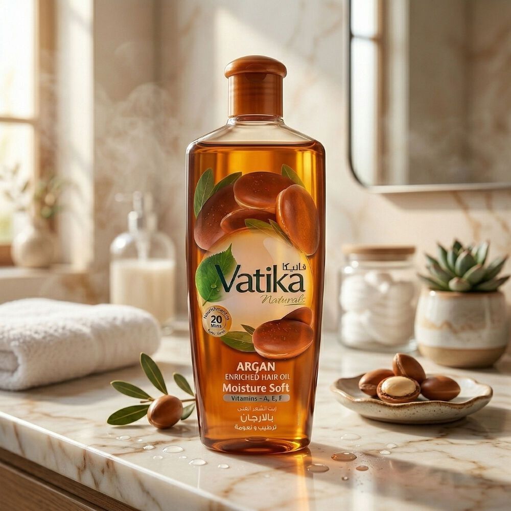 Vatika Aceite Capilar Argan 300 Ml image number 2.0