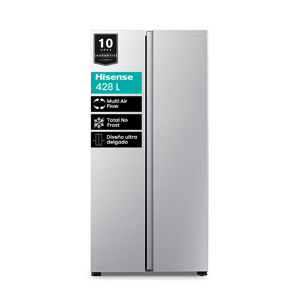 Refrigerador Side by Side Hisense RC-56WS / No Frost / 428 Litros / A+ image number 0.0